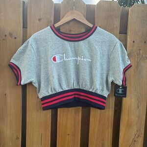 Champion Gray Women’s Cropped Top NWT